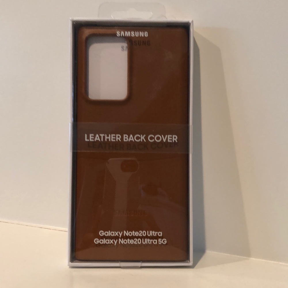 Samsung note 20 ultra official leather case